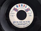 Maryland Bluegrass 45   Al Jones & Spruce Mtn Boys   Rebel  HEAR **