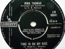 IRMA THOMAS - TIME IS ON MY SIDE  U.K.STATESIDE EXCELLENT + £30