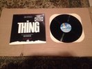 OG NM- The Thing Soundtrack Vinyl Ennio Morricone John Carpenter Rare Promo Lp
