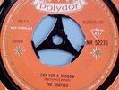 The Beatles, Cry For A Shadow  / Why , Made In England Pressing , Polydor ,Mint