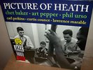CHET BAKER,ART PEPPER,URSO+ 1956 Pacific Jazz/PICTURE OF HEATH/180 GRAM LP/SEALD