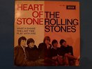rare EP ROLLING STONES Heart of stones + 3 DECCA 457066 EX/EX+ edit. Originale