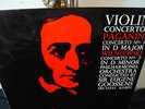 VIOLIN CONCERTOS: PAGANINI/WIENIAWSKI.  GOOSENS.  MICHAEL RABIN.  SP-8534