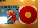 Black Flag My War RED COLOR VINYL Henry Rollins SST Misfits Necros Minor Threat