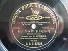 78rpm OPERA - HENRIEL sings BOIELDIEU LA DAME BLANCHE - G&T PARIS 1907 TOP