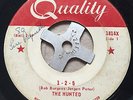 GARAGE PUNK The Haunted 1-2-5 Quality 45 rare Canadian 'Hunted' pressing KILLER