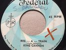 REGGAE King Cannon REG-A-TRAIN Federal 45 