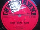Ned Kelly and His Band Hitch Hiking Heart rare 1957 Australian Festival 45 EX 
