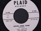 CAL SMITH: Eleven Long Years / Tearstained Pillow 45 (dj) Country