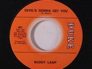 BUDDY LAMP: Devil's Gonna Get You / Wall Around Your Heart 45 Soul