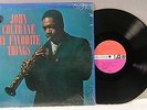 JOHN COLTRANE “My Favorite Things” ATLANTIC 1361 MONO Black Fan SHRINK NM