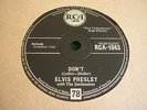 ELVIS PRESLEY 78. DON'T / I BEG OF YOU  RCA MINT