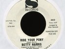 BETTY HARRIS Ride Your Pony on Sansu Promo Soul Funk 45 Hear