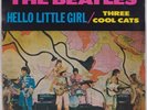 THE BEATLES: Hello Little Girl / Three Cool Cats DECCAGONE 45 NM w/ PS Colored