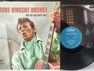 Gene Vincent 50's Guitar LP Rocks And The Blue Caps Roll - MONO TEAL LABEL NM
