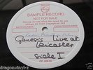 GENESIS LIVE AT LEICESTER 1973  TEST PRESSING 2LPs HOLLAND PHILIPS  
