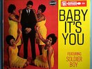 SHIRELLES BABY IT'S YOU 3d ALBUM INSANELY RARE ORIG'62 TRUE STEREO LP 1A/1A MINT