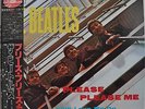 The Beatles Please Please Me Japan LP Red Vinyl 1982 Toshiba EAS70130 Insert Obi