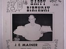 J.E. HESS & IMPERIALS: Happy 70th Birthday LP Sealed (w/ Janette Carter) Countr