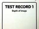 AUDIOPHILE - Opus 3 Test Record 1 / DEPTH OF IMAGE / Swedish Opus 3, 79-00