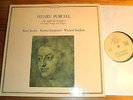 PURCELL Songs & Elegies - Rene JACOBS KUIJKEN LP ACCENT