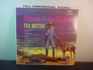 TEX RITTER COWBOY COUNTRY LP RARE STEREO 1960 NEAR MINT   Blood On The Saddle