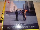 PINK FLOYD  WISH YOU WERE HERE IN PARIS  RARE RED VINYL