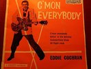 EDDIE COCHRAN SUMMER TIME BLUES VINYL 45 RPM SINGLE RECORD LEP-2015 MUSIC