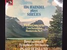 RARE IDA HAENDEL PLAYS SIBELIUS ASD 3199 STEREO LP