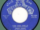 JIMMIE HOMBS & INVICTAS Voo Doo Dolly 45rpm Jack Bee 1959 R&B rocker