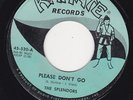NORTHERN  SOUL 45 RPM - THE SPLENDORS on KARATE RECORDS