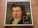 BEETHOVEN 9 Symphonien BOHM Böhm Vienna Philharmonic 9LP box DGG 2740115 MINT
