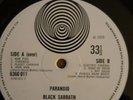 BLACK SABBATH Paranoid - UK Vertigo Swirl LP - Heavy Prog Doom Ozzy Osbourne