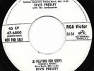 ELVIS PRESLEY / DINAH SHORE * 45 * Too Much * 1950s * VG+/ VG++ RCA* PROMO DJ 56