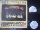 PHIL COLLINS lp SERIOUS HITS LIVE argentina ID# 29723 PROMO WHITE LABEL-2LP-1990