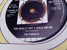 Tamala Motown ,The Miracles ,Smokey Robinson ,You Really Got A Hold On Me, Soul.