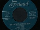 LULU REED & FREDDY KING: Your Love Keeps A-working On Me / Do The President Twi