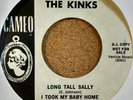 Kinks Long Tall Sally I Took My Baby Home Garage Cameo WLP DJ Promo 7