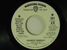 Charles Wright & Watts 103rd dj 45 EXPRESS YOURSELF  / LIVING ON...   WB M- funk