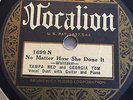 TAMPA RED & GEORGIA TOM VOCALION 1699 BLUES 78 RPM RECORD E