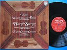 Philips Vivaldi Con. For 2 And 4 Violins Szeryng Hasson Poulet NM