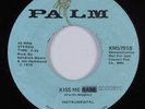 70s Soul 45 CURTIS WIGGINS Kiss Me Goodbye PALM VG+ HEAR