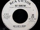 ROY HAMILTON   SHE'S GOT A HEART   RARE RCA NORTHERN SOUL 7