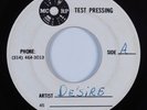 Modern Soul Boogie 45 DE'SIRE I Don't Care MCRP TEST PRESS HEAR