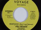 70s Soul 45 VIKINGS Heartaches (Don't Last Forever) VOYAGE HEAR