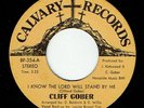 CLIFF GOBER * I Know The Lord Will Stand By Me * Calvary Soul Funk Gospel * MP3