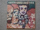 EARTH WIND & FIRE  SELF TITLED DEBUT ORIG. LP POSTER/LYRICS INSERT NICE 1971