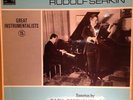 ADOLF BUSCH AND RUDOLF SERKIN, GREAT INSTRUMENTALISTS 15, EMI HMV HQM 1219 LP