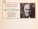 MAHLER SYMPH #9 (BRUNO WALTER IN MEMORIAM) - COLUMBIA M2S 676 (3 SIX-EYE LPS) EX