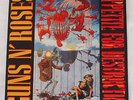 Guns N' Roses ORIGINAL Cover Appetite For Destruction 1987 LP Rare Marble Vinyl